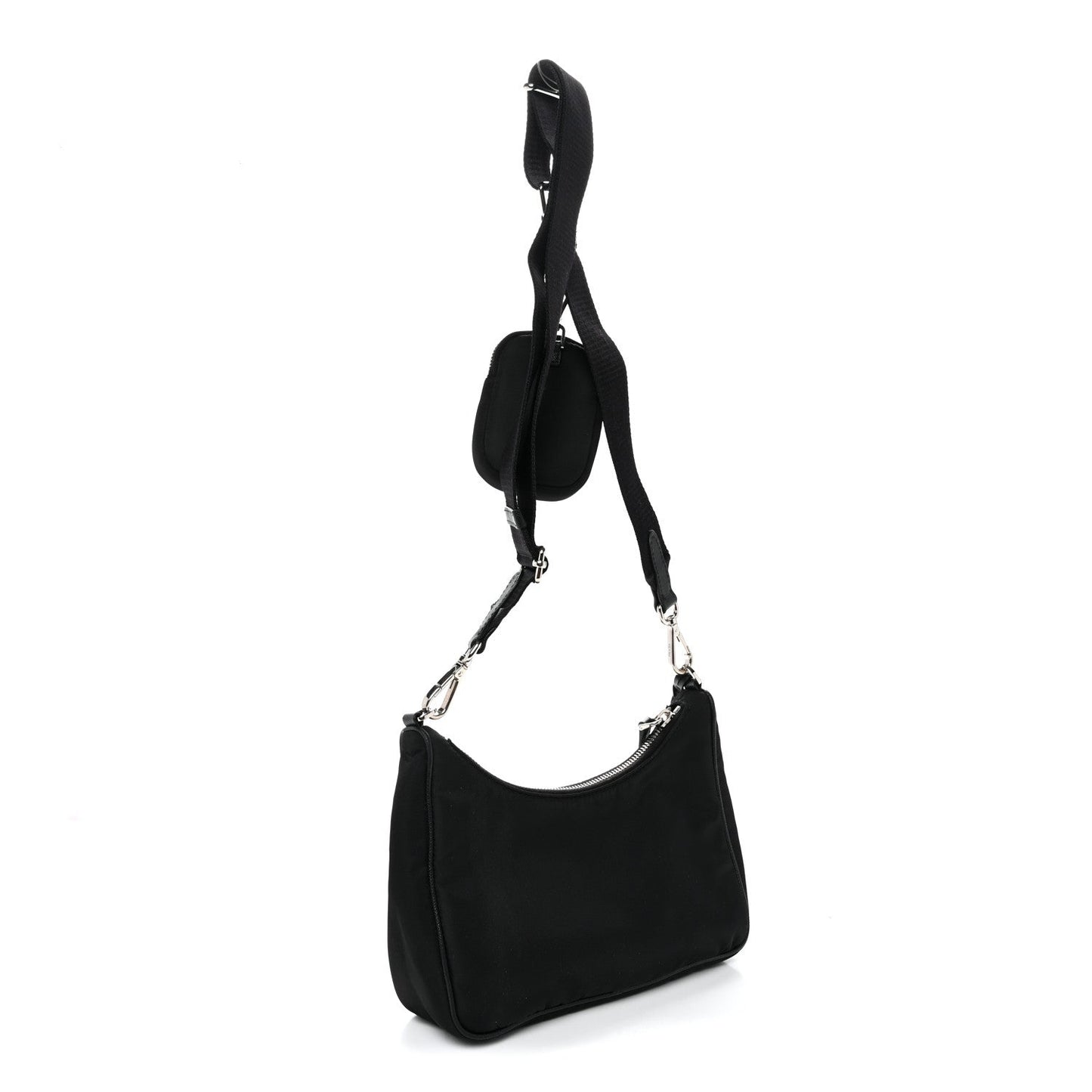 Nylon Re-Edition 2005 Shoulder Bag Black