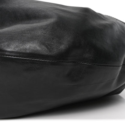 Vintage Calfskin Extra Large Olivia Hobo Black