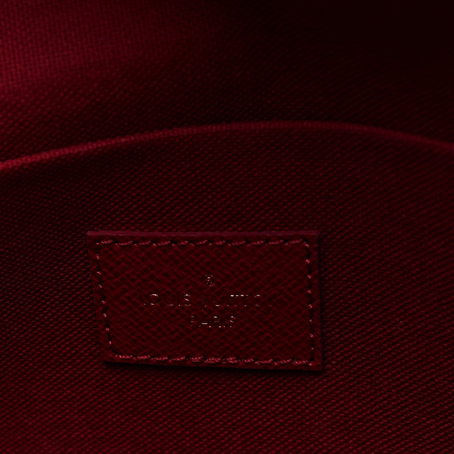 Monogram Pochette Felicie Chain Wallet Fuchsia