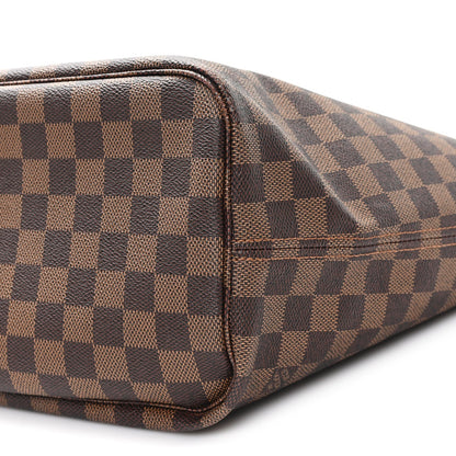 Damier Ebene Neo Neverfull MM Rose Ballerine