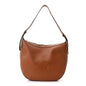 Supple Calfskin Medium Triomphe Heloise Shoulder Bag Tan