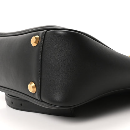 Smooth Calfskin Small Be Air Hobo Black