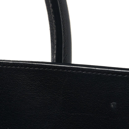 Calfskin Small Sac De Jour Black