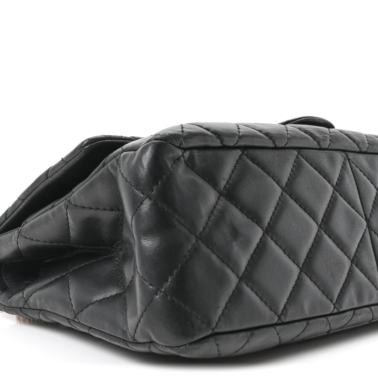 Calfskin Quilted 2.55 Paris Shanghai China Doll Reissue 227 Flap Black