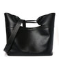 Calfskin Large The Bow Bag Black