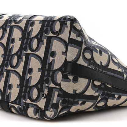 Maxi Oblique Jacquard Weekender 40 Beige Black