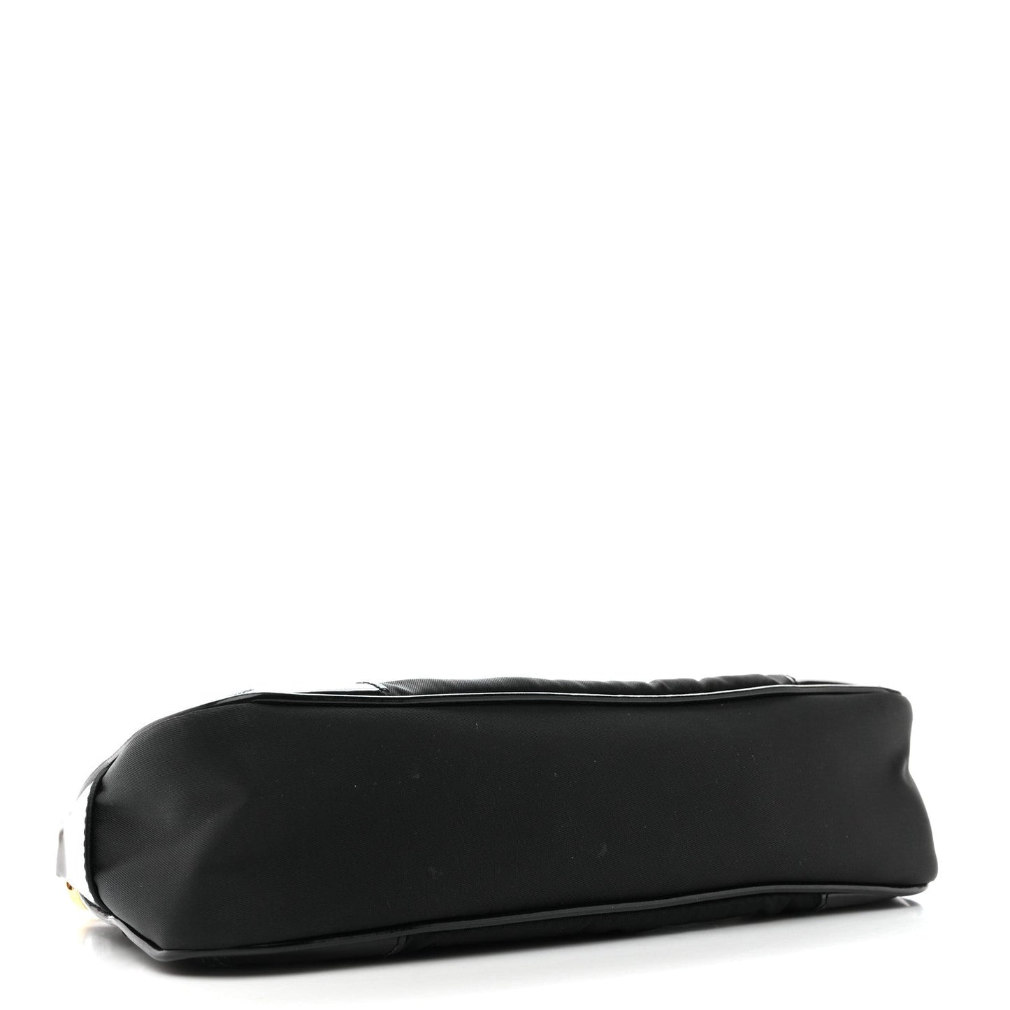 Re-Nylon Spazzolato Re-Edition 2002 Shoulder Bag Black