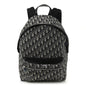 Oblique Calfskin Rider Backpack Beige Black