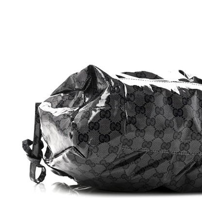 Crystal Monogram Hysteria Tote Navy Blue