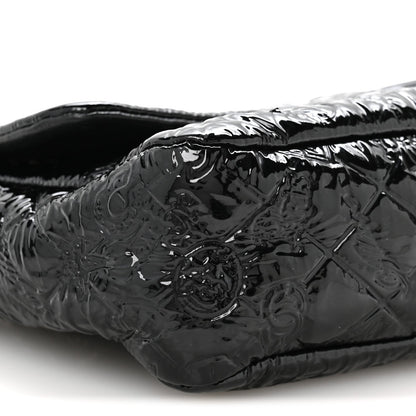 Patent Large Lucky Symbols Flap Black