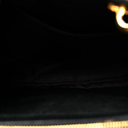 Caviar Large CC Shoulder Bag Black