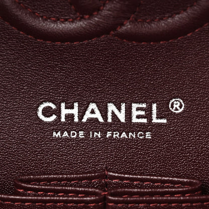 Caviar Quilted Small Double Flap Black