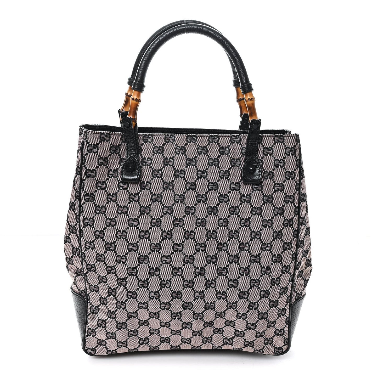 Monogram Bamboo Handle Bag Pink