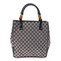 Monogram Bamboo Handle Bag Pink