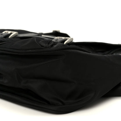 Tessuto Nylon Messenger Bag Black