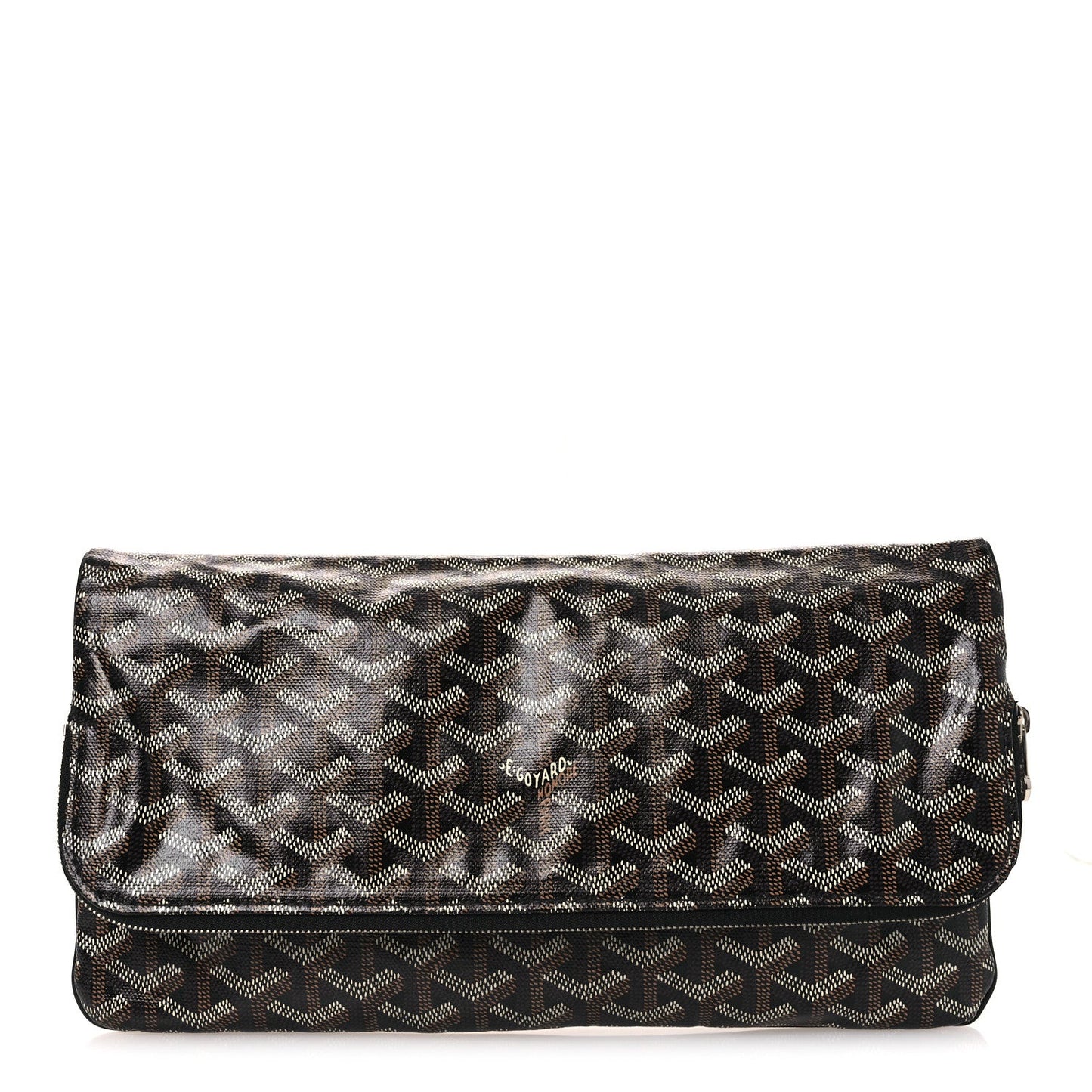 Goyardine Sainte Marie Soft Clutch Black