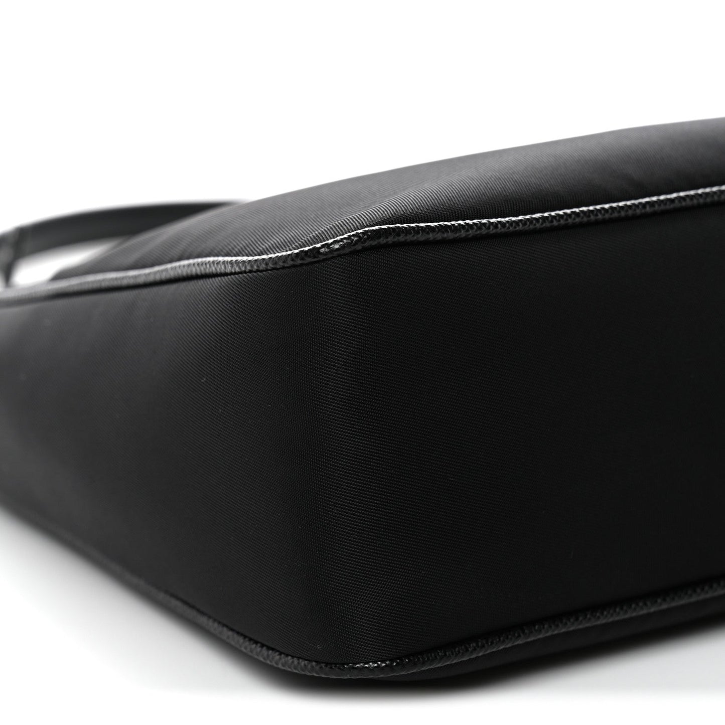 Tessuto Nylon Saffiano Mini Re-Edition 2005 Bag Black