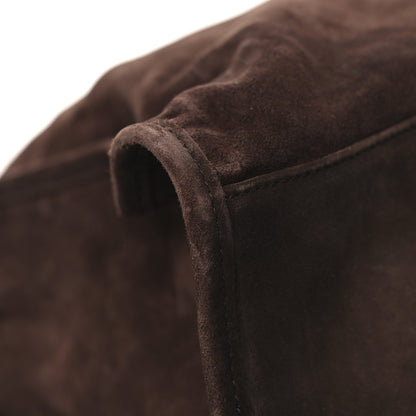 Suede Calfskin Classic Hardware Large Le City Light Espresso