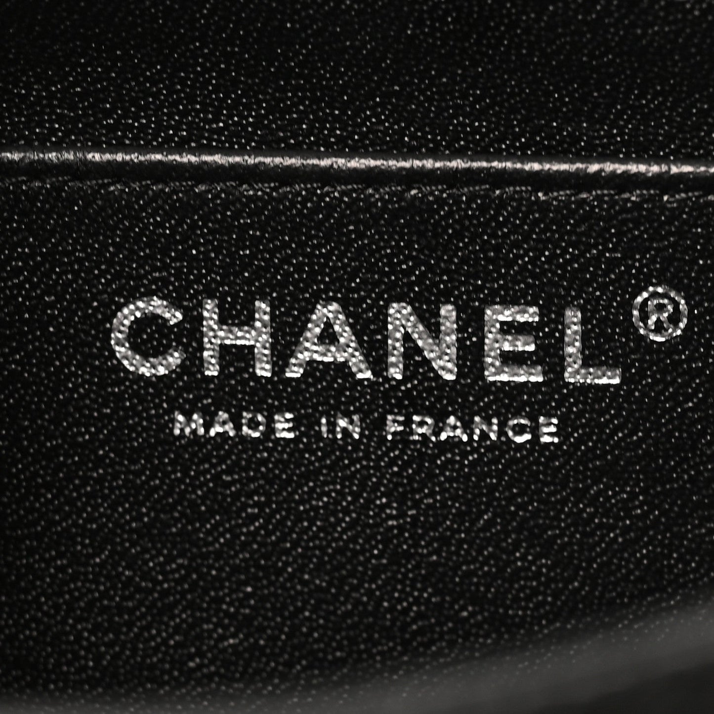 Caviar Quilted Mini Square Flap Black