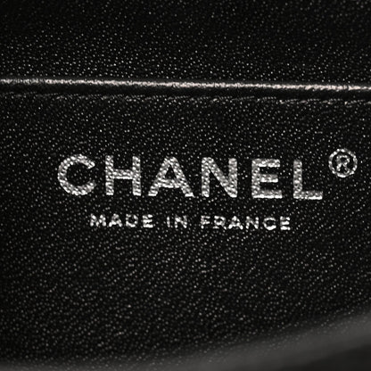 Caviar Quilted Mini Square Flap Black