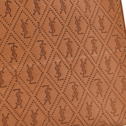 Calfskin Monogram Deli Paper Bag Vintage Beige