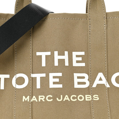 Cotton Canvas Medium The Traveler Tote Bag Slate Green