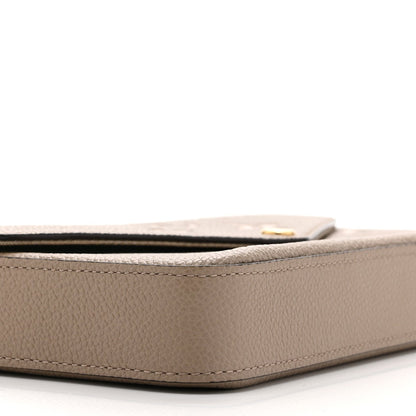 Empreinte Monogram Giant Felicie Pochette Tourterelle Creme