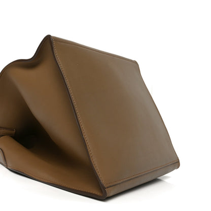 Supple Grained Calfskin Small Big Bag Light Taupe