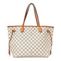 Damier Azur Neo Neverfull MM Rose Ballerine