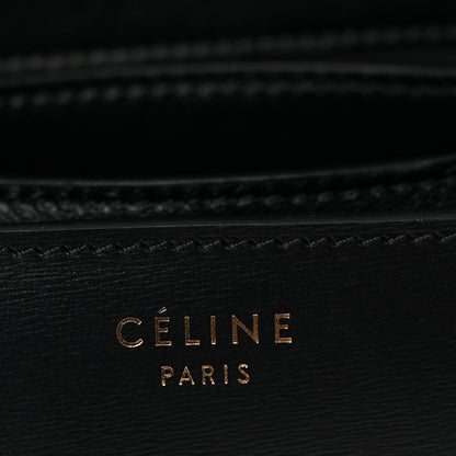 Box Calfskin Small Classic Box Flap Bag Black
