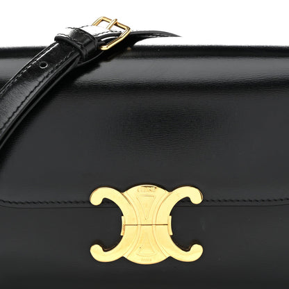 Shiny Calfskin Teen Triomphe Black