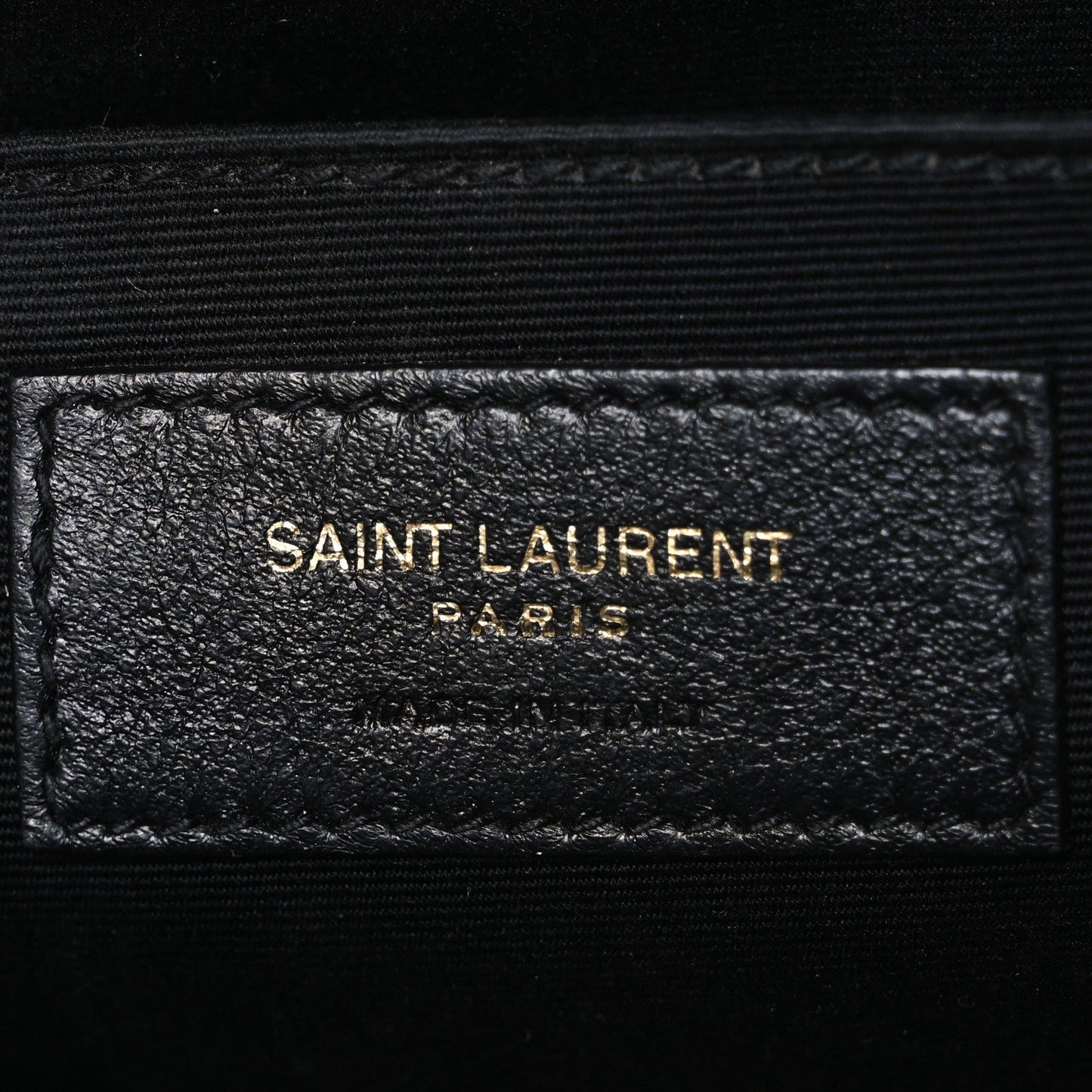 Suede Calfskin Monogram Lou Camera Bag Black