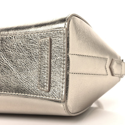 Laminated Lambskin Mini Antigona Gold