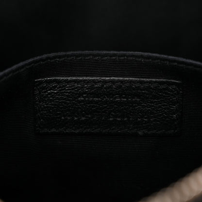 Calfskin Matelasse Monogram Lou Camera Bag Black