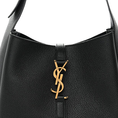 Supple Calfskin Small Le 5 A 7 Soft Hobo Black