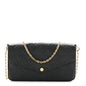 Empreinte Pochette Felicie Chain Wallet Black