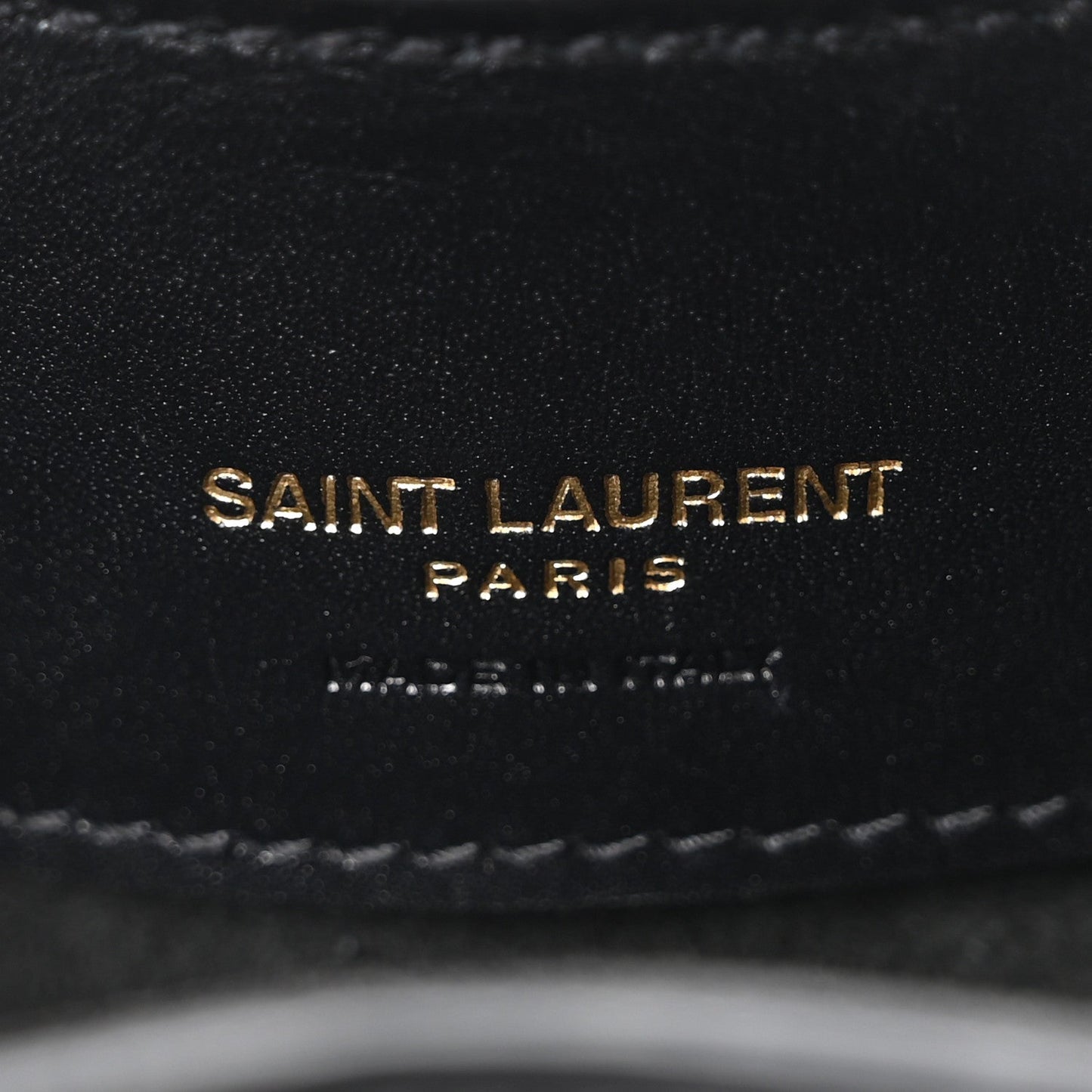 Shiny Calfskin Le 37 Mini Bucket Bag Black