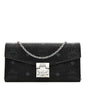 Visetos Large Patricia Wallet On Chain Black