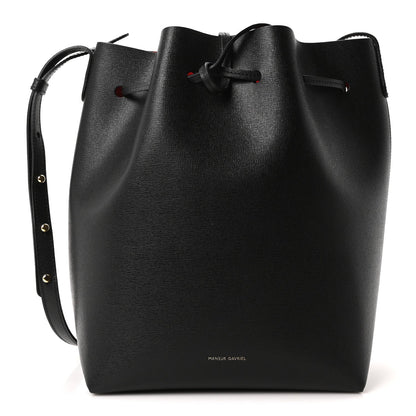 Saffiano Bucket Bag Black Flamma