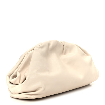 Smooth Butter Calf The Pouch Oversized Clutch Mist