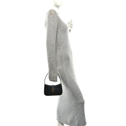 Smooth Calfskin Le 5 A 7 Mini Hobo Black