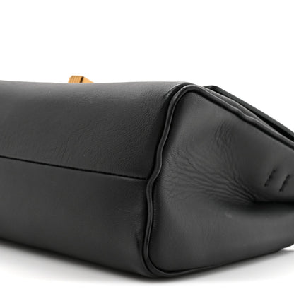 Calfskin Audrey Crossbody Black