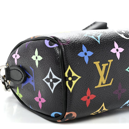 LV x TM Monogram Multicolor Nano Speedy Black