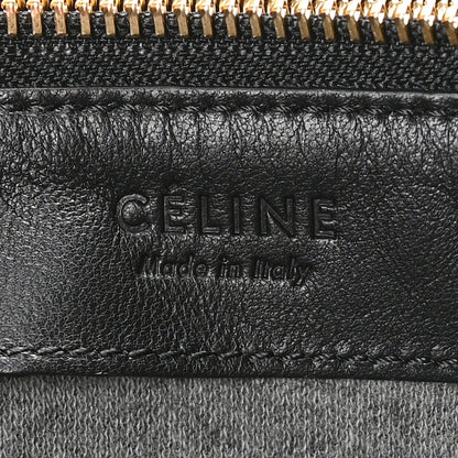 Lambskin Large Trio Crossbody Bag Black