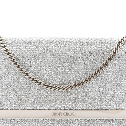 Glitter Margot Clutch Silver