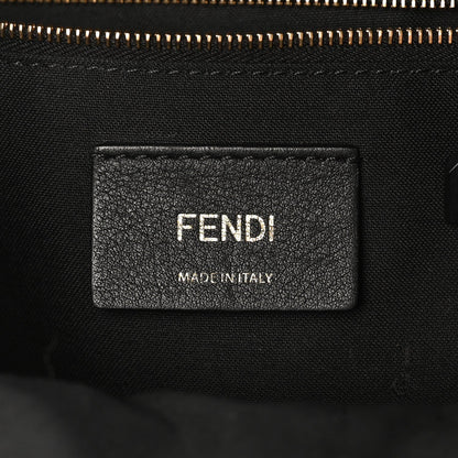 Vitello Bi-Color FF 1974 Embossed Mini Backpack Maya Black