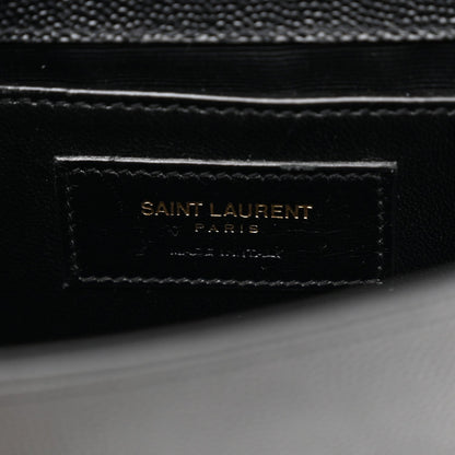 Grain De Poudre Small Classic Monogram Kate Satchel Black