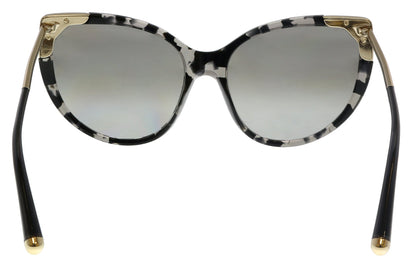 Dolce & Gabbana Havana Grey Cat Eye DG4337 31726V Sunglasses