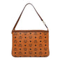 Visetos Medium Stark Wristlet Pouch Cognac