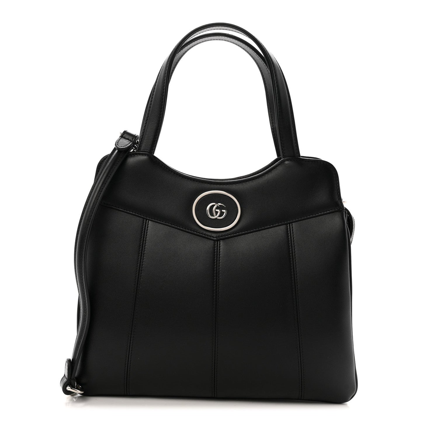 Calfskin Petite GG Small Tote Bag Black
